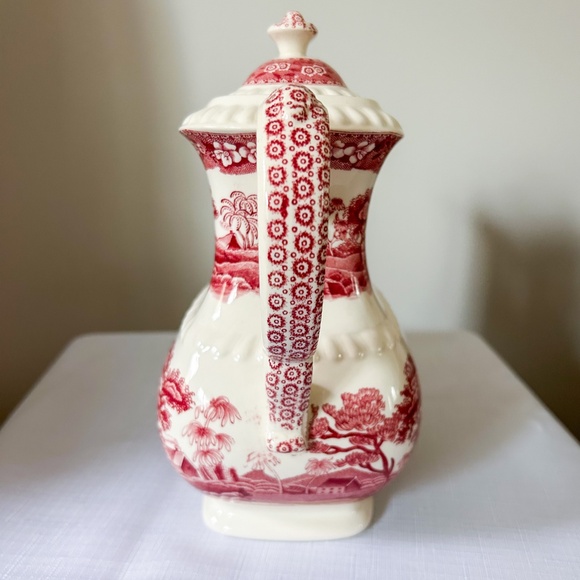 Copeland Spode's Tower China Coffee Pot with Lid - Older Backstamp - Picture 3 of 10